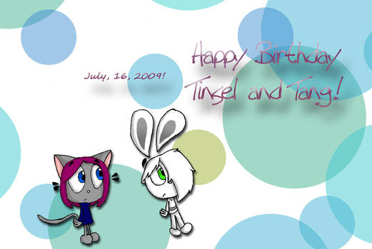 Happy B-Day Tinsel and Tang