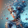 The surreal futuristic Queen in genuine light