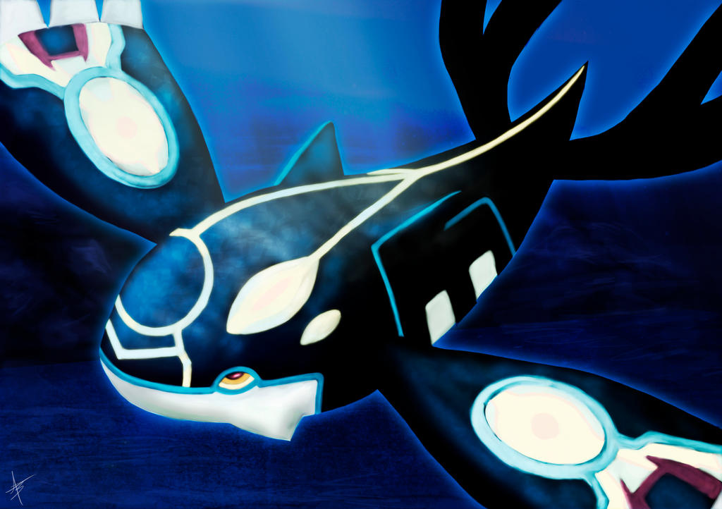 Kyogre by YAMATA12 on DeviantArt