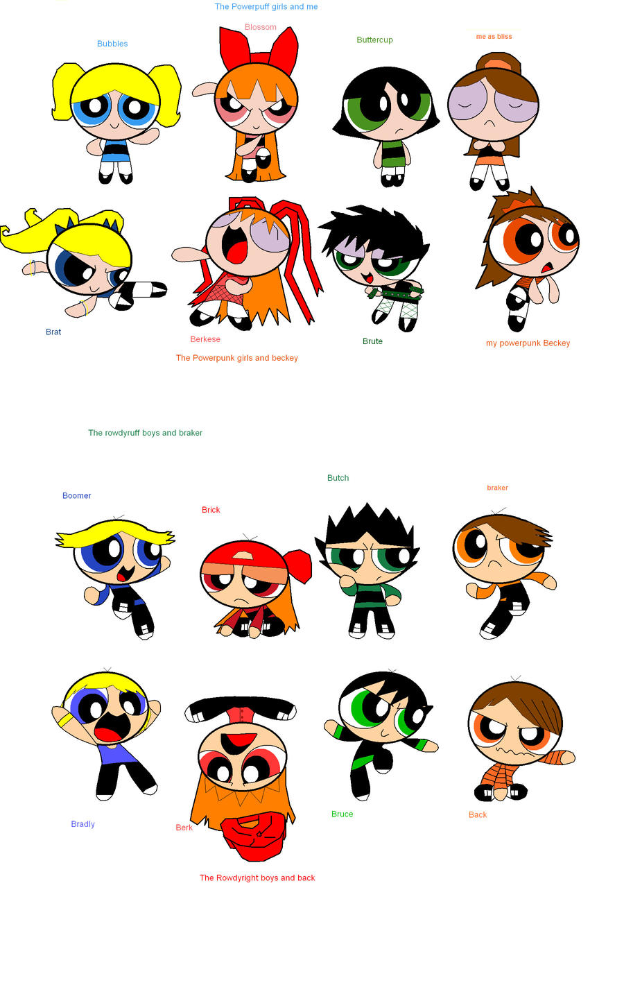 Blossom Rrtb all ppg rrb rrtb and ppkg by lisatheactor on DeviantArt