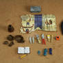 1:12 Scale Miniature Archeologist Tool Kit