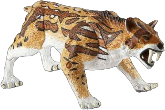 Primeval Sabertooth Primeval Saber Tooth Tiger Figure png by Godzilla200004444 on DeviantArt