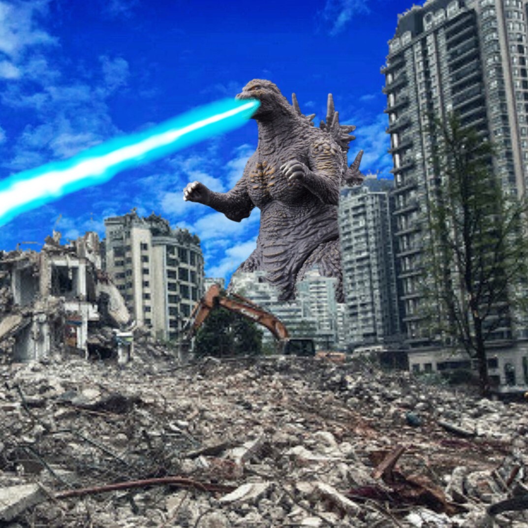 Heat Ray Riots Godzilla Heat Ray Attack by Godzilla200004444 on DeviantArt