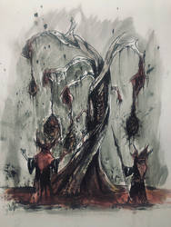 Tree Assassin Moon Raker hunterriker - Hobbyist, Traditional Artist | DeviantArt