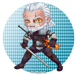 Geralt of Rivia - The Witcher 3, Wild Hunt