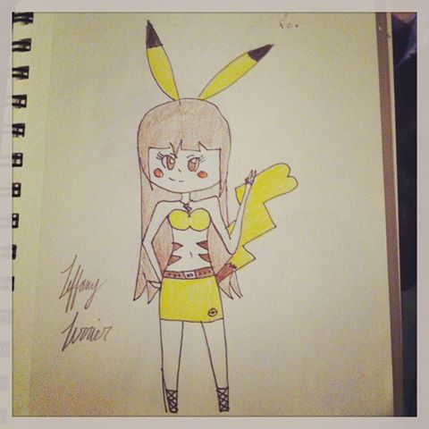 Female Pikachu Gijinka