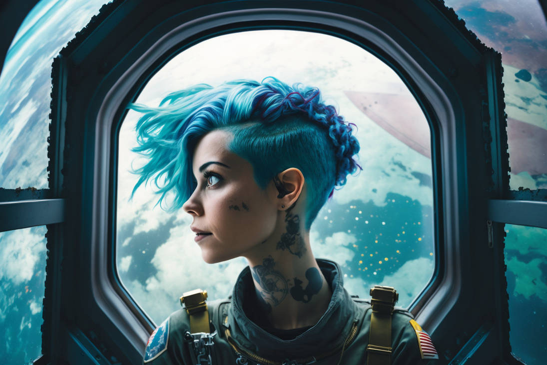 Space Punk Punk in Space by LiminalMessiah on DeviantArt