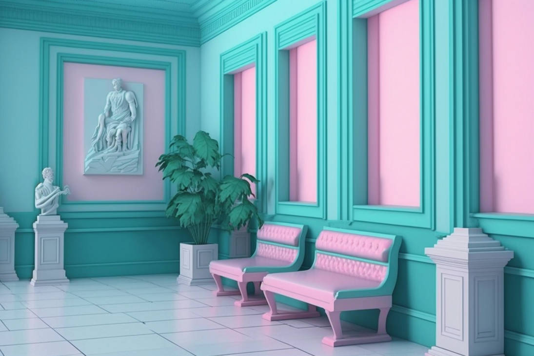 Whirled Room Deviantart Vaporwave Waiting Room by LiminalMessiah on DeviantArt