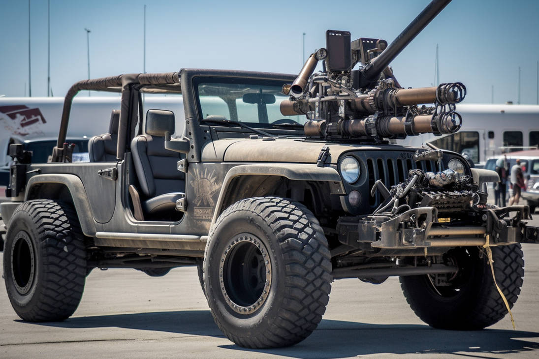 Fascinating Fake Gatling Gun For Car Pictures