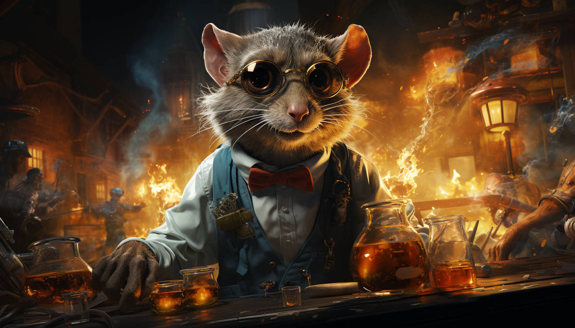 Smart Rats Sci Fi Rat Scientist by LiminalMessiah on DeviantArt