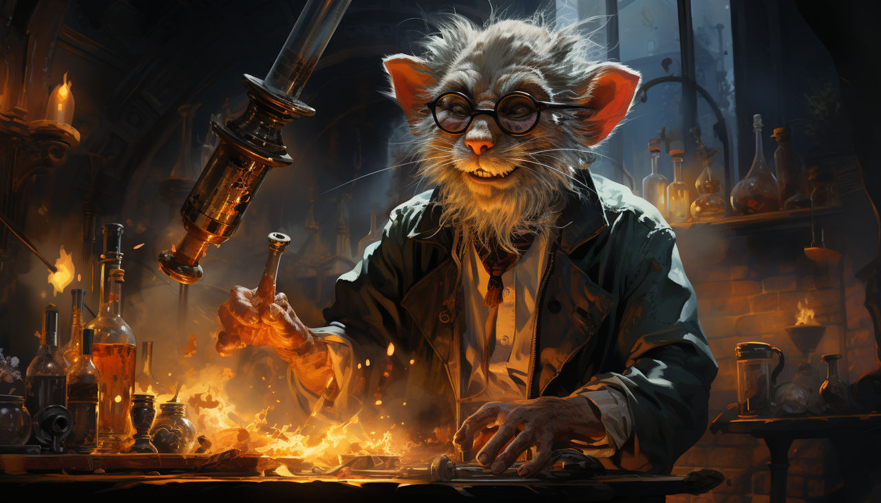 Smart Rats Sci Fi Rat Scientist by LiminalMessiah on DeviantArt