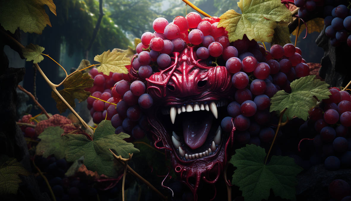 Wrathful Grapes by LiminalMessiah on DeviantArt