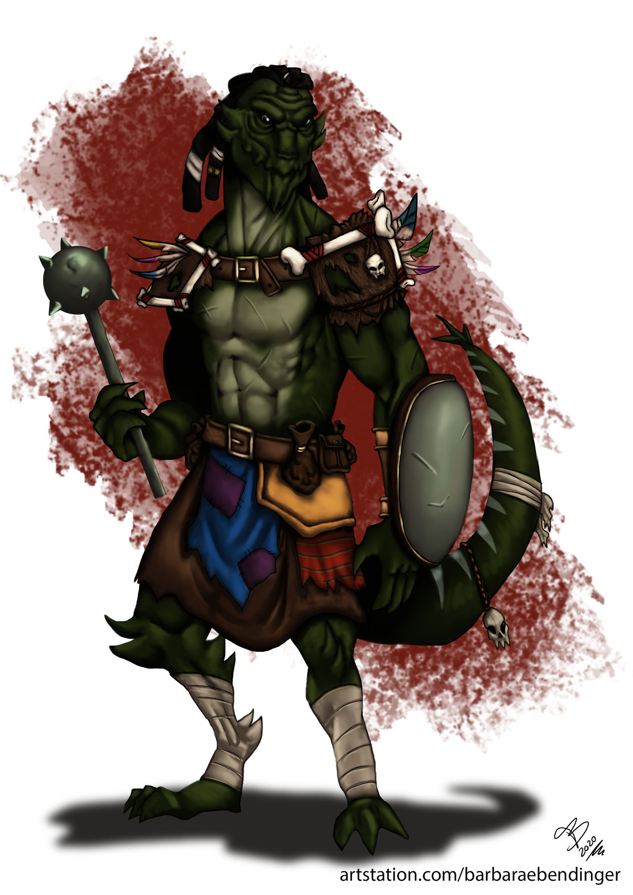 Commissioned Work Lizardfolk By BarbaraEbendinger On DeviantArt commissioned-work-lizardfolk-by-barbaraebendinger-on-deviantart