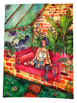 the garden// cler ilustracion