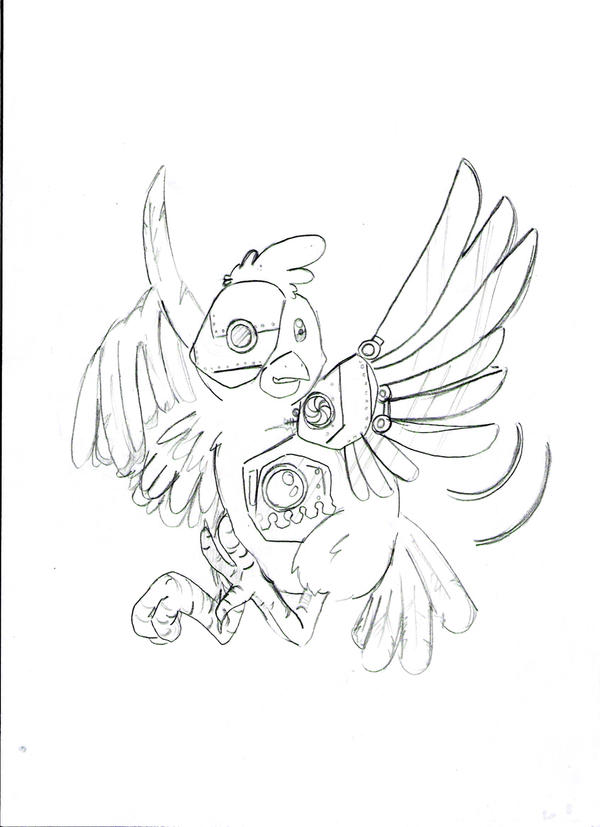 robot chicken by Natsuhiko-san on DeviantArt