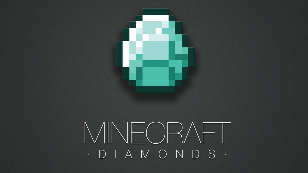 Minecraft-premium-Dimond-wallpaper by 101DOM101 on DeviantArt