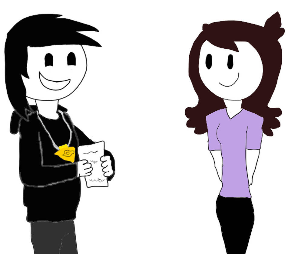 Getting Jaiden Animation's autograph by OfficialYugiBrony on DeviantArt