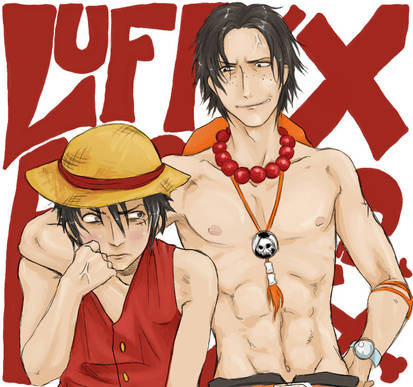 Luffy x Ace LOL