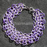 Handcrafted Chain Mail Bracelet Euro 4in1 Weave