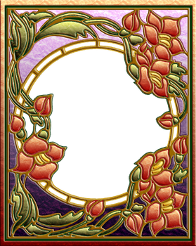 Art Nouveau frame 03