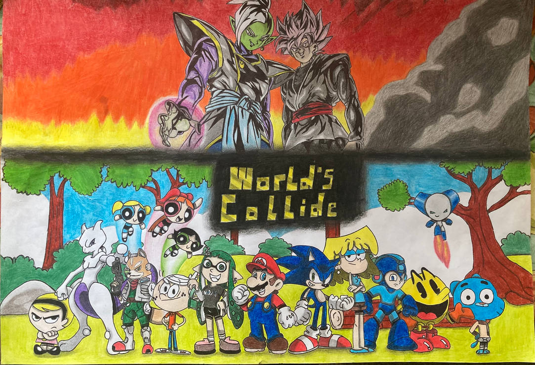 Worlds Collide poster by cabz158 on DeviantArt