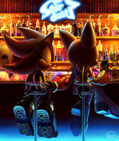 Rouge and Shadow   In a bar