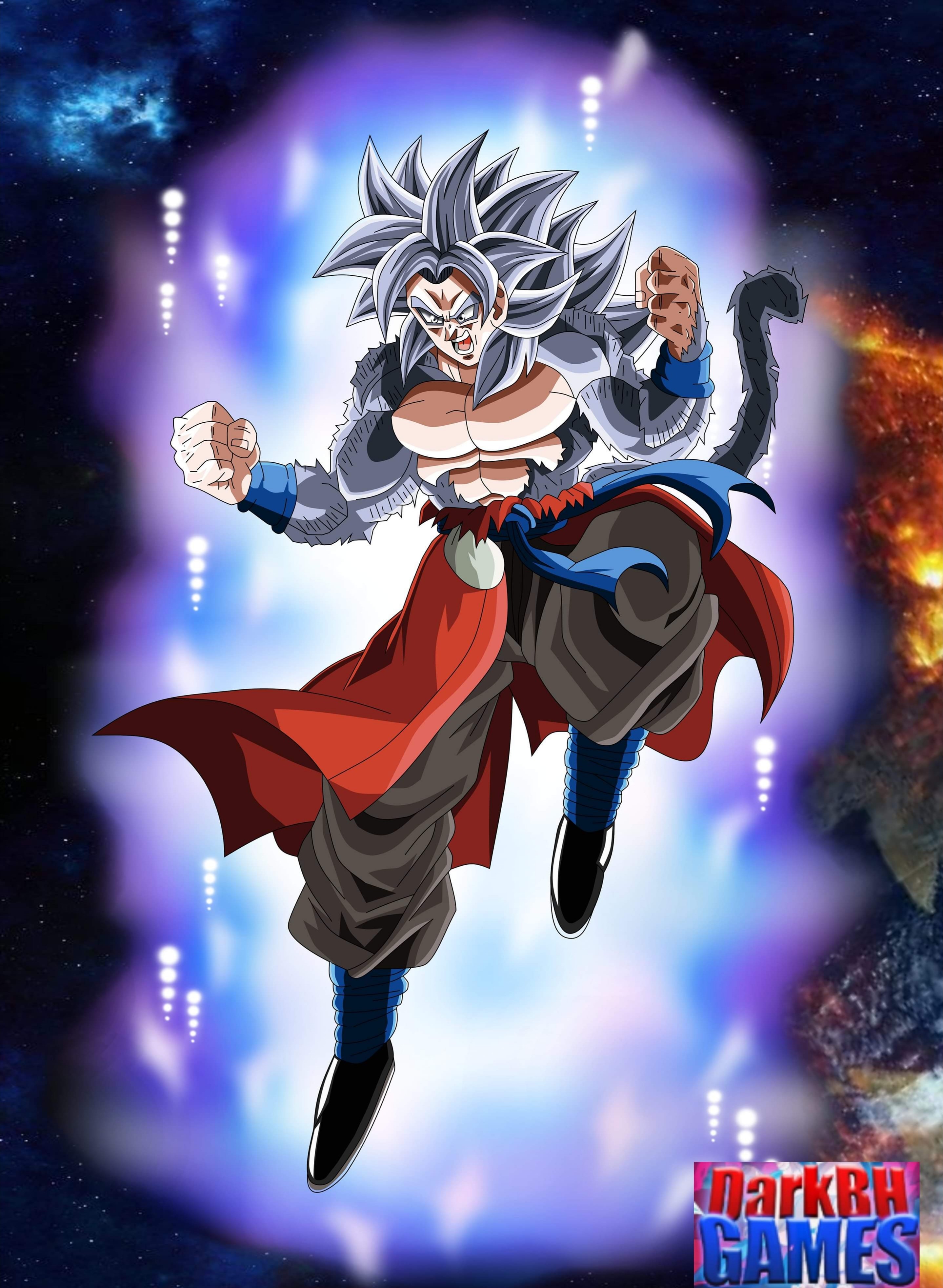 Ultra Instinct SSJ5 Goku by sainikaran9999 on DeviantArt