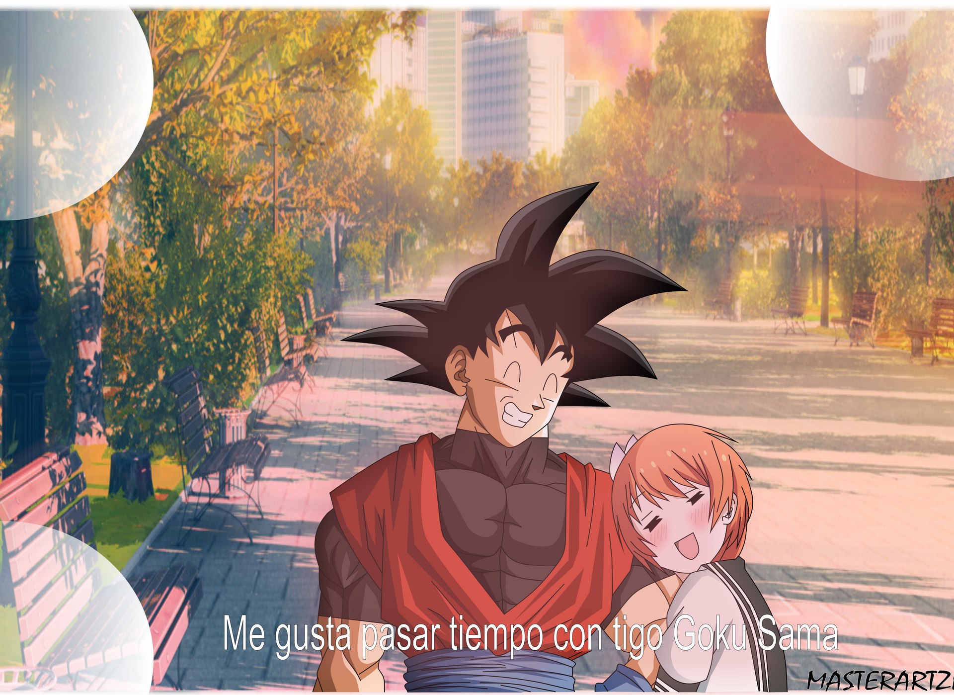 Un Nuevo Inicio (Goku x Tachibana) by MasterArtZL on DeviantArt