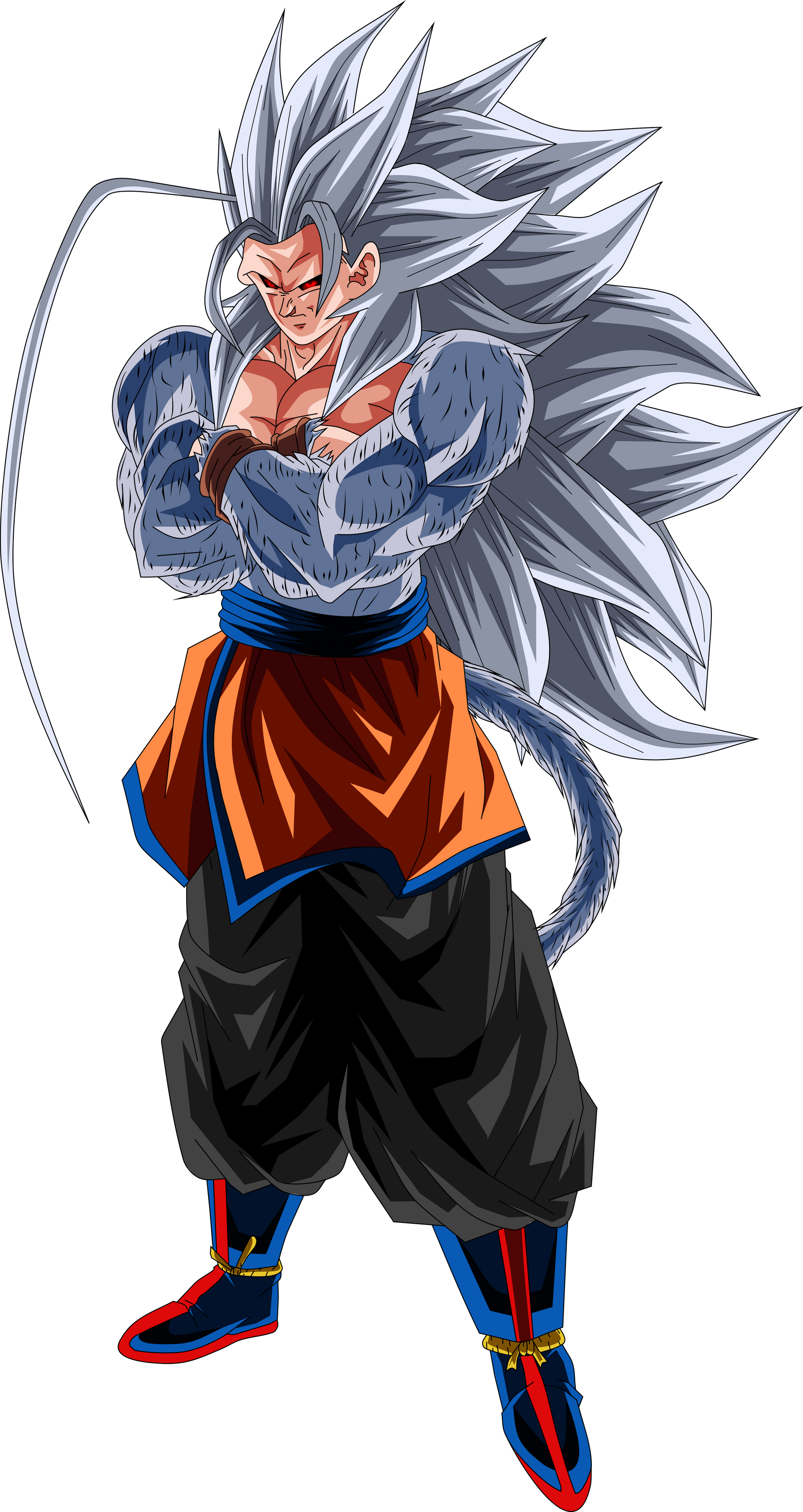 Goku ssj5 by ChronoFz on DeviantArt
