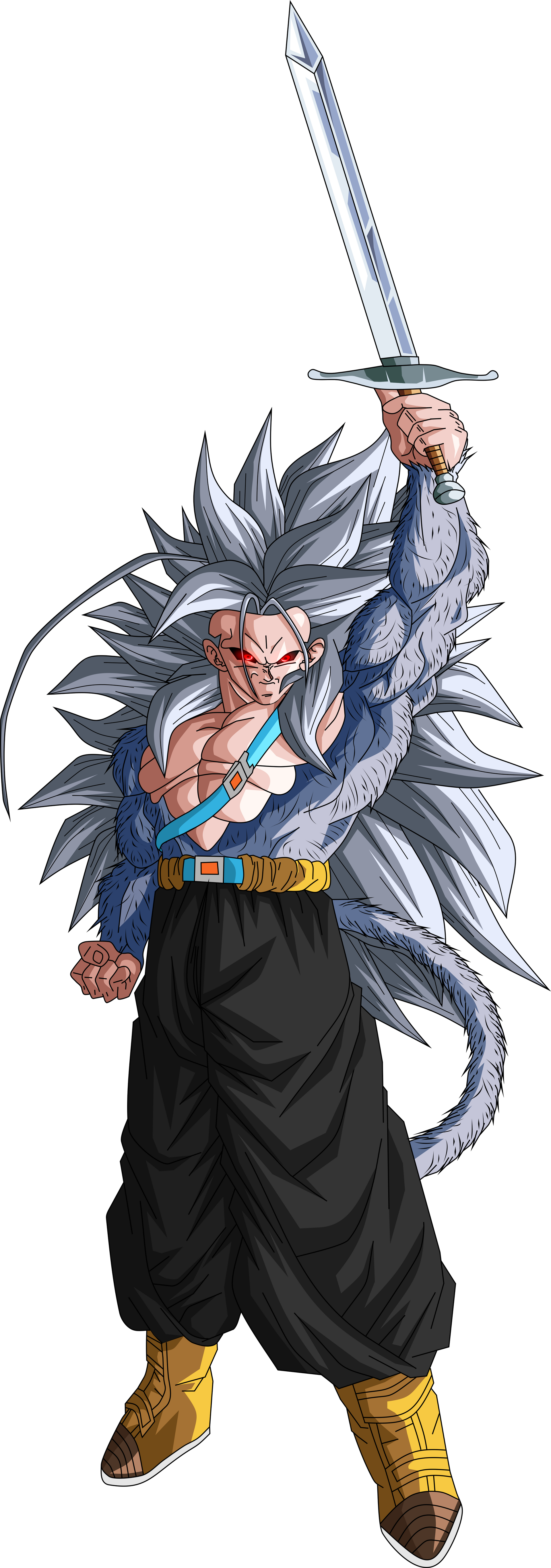 Goku Ssj5( AF) by MasterArtZL on DeviantArt