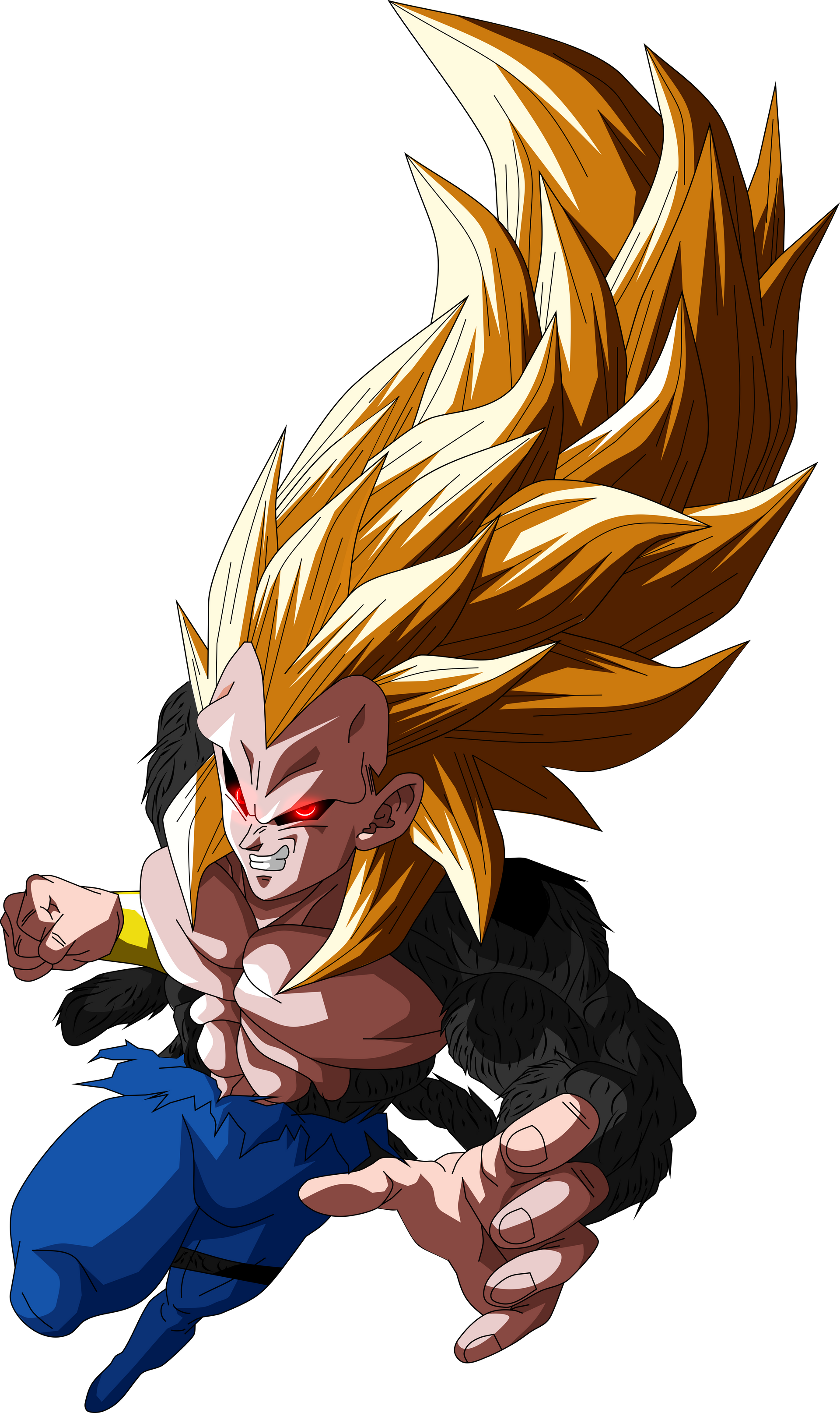 Rigor Ssj5 (DBAF) by MasterArtZL on DeviantArt