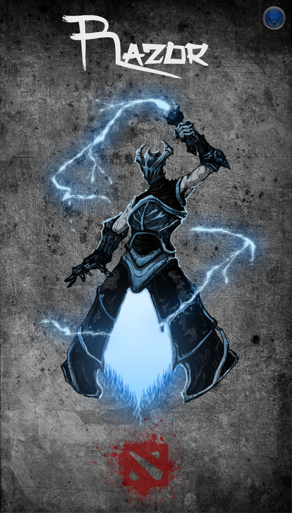 Chinese Style Dota 2 Hero - Razor by xXKazeshiniXx on DeviantArt