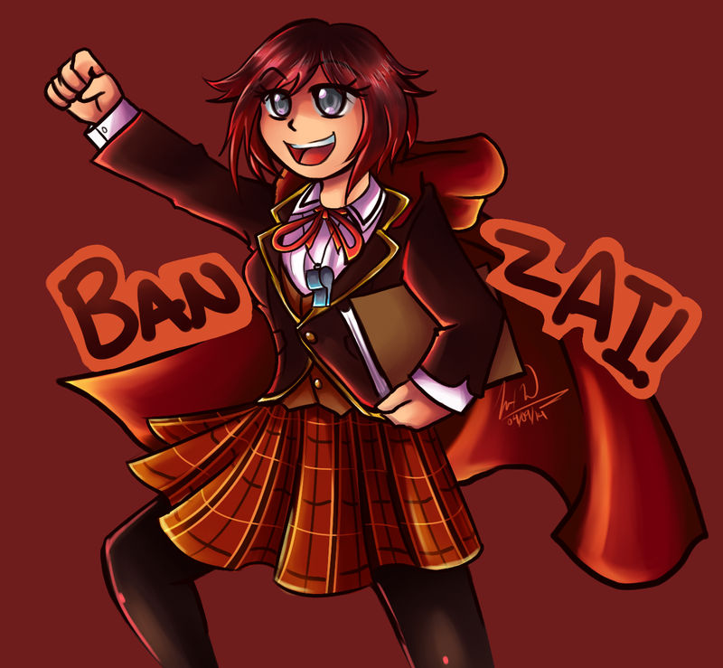 Banzai! by AtsusaKaneytza on DeviantArt