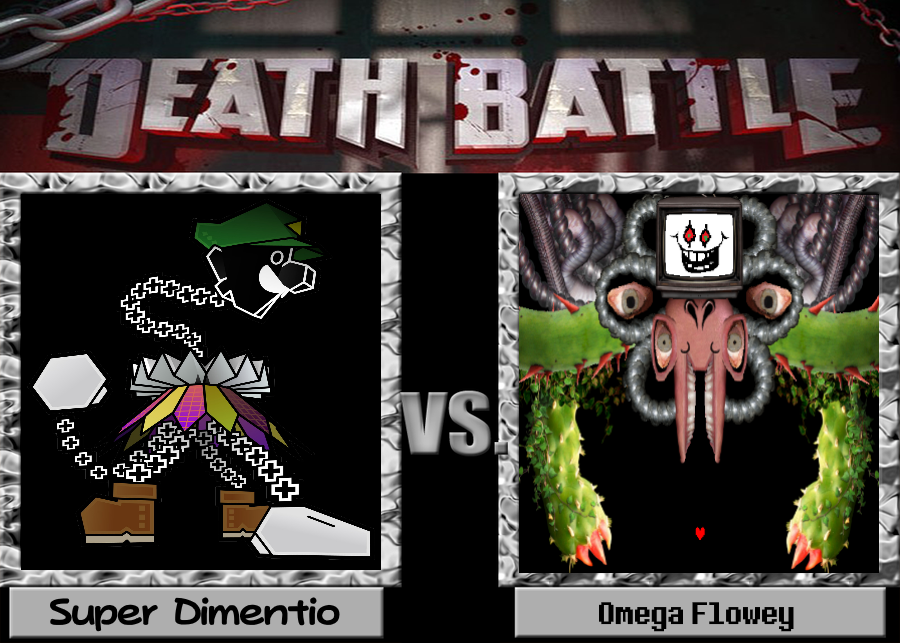 Omega Flowey vs Super Dimentio death battle by ScrapMetal101 on