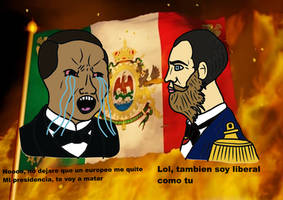 Chadximiliano de habsburgo vs Benito Soyjarez