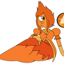 Orange star sapphire adopt - CLOSED