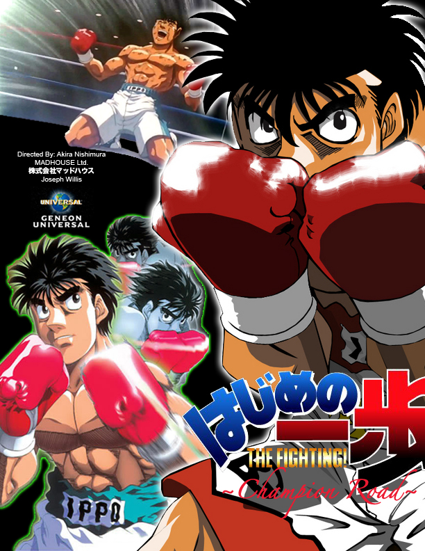 5d Diy Diamond Painting Anime Hajime No Ippo Champion Road Poster