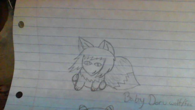 baby doru wolf