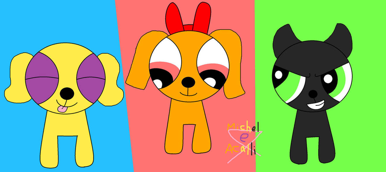 The Power Pups (Ispired Art by Michealtoon) by Stacey-11 on DeviantArt