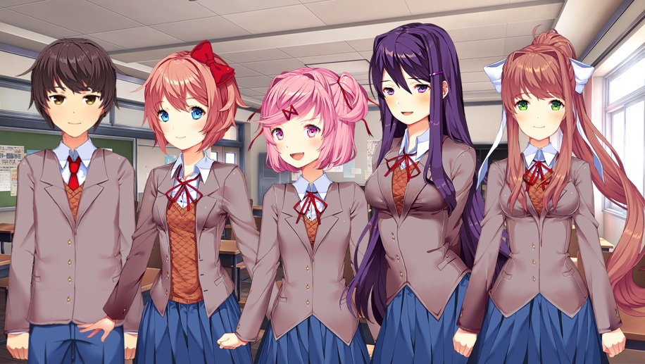 Doki Doki Literature Club - expressoes by S0Silvia on DeviantArt