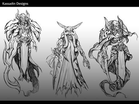 League of Legends: Kassadin Dedisgn Iterations