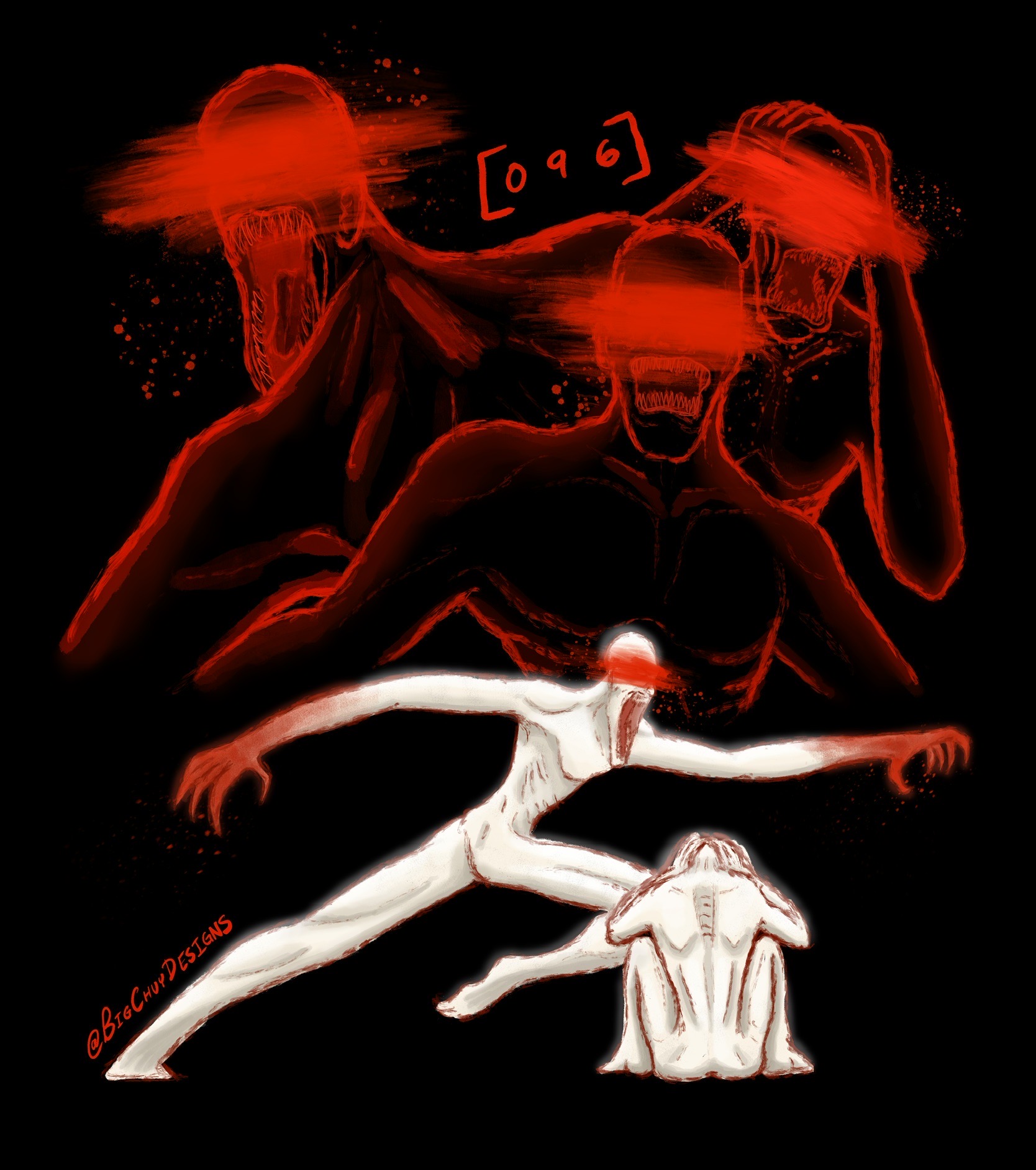SCP-096 MEETS SCP-096 (Paradox) #scp096, SCP 096