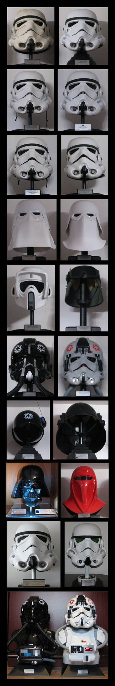 Star Wars Imperial helmets