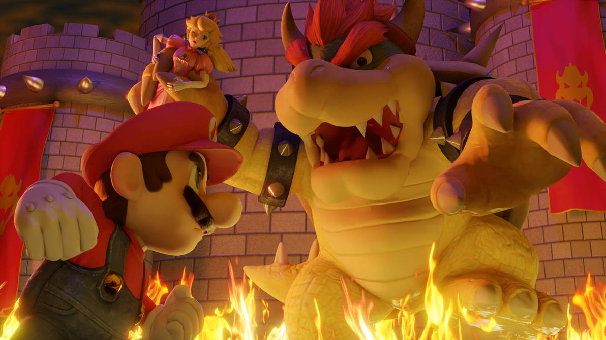 Rival Fight! Mario Series by 47Nano47 on DeviantArt