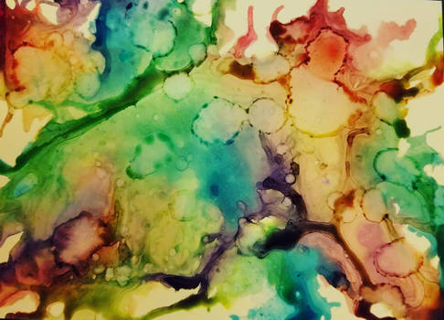 alcohol ink test