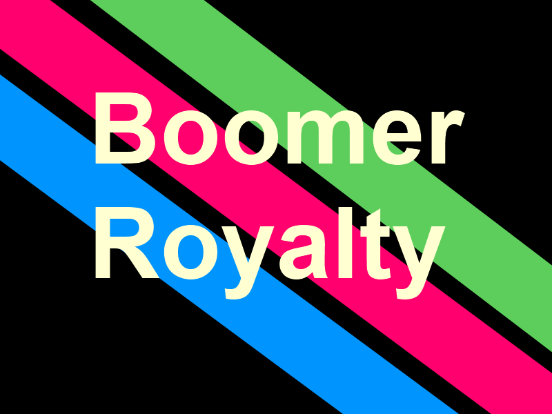 Boomer Royalty Title