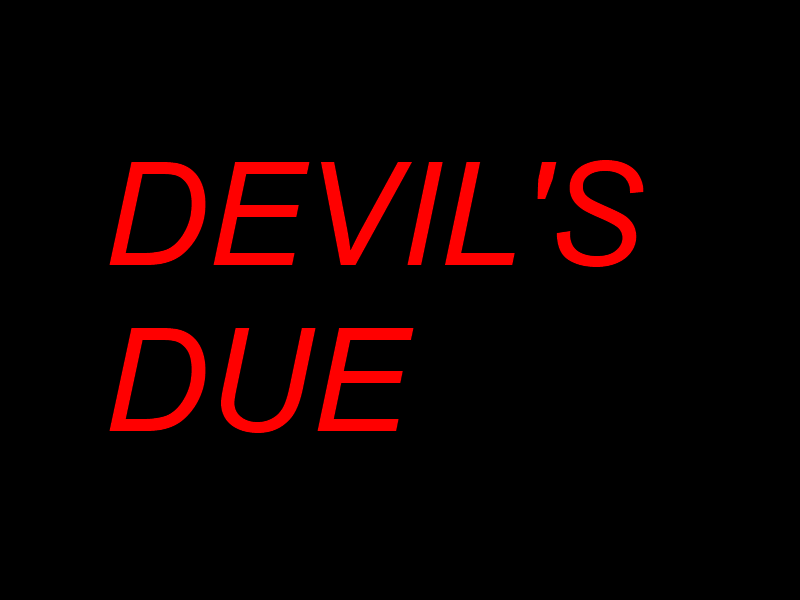 Devil's Due Title