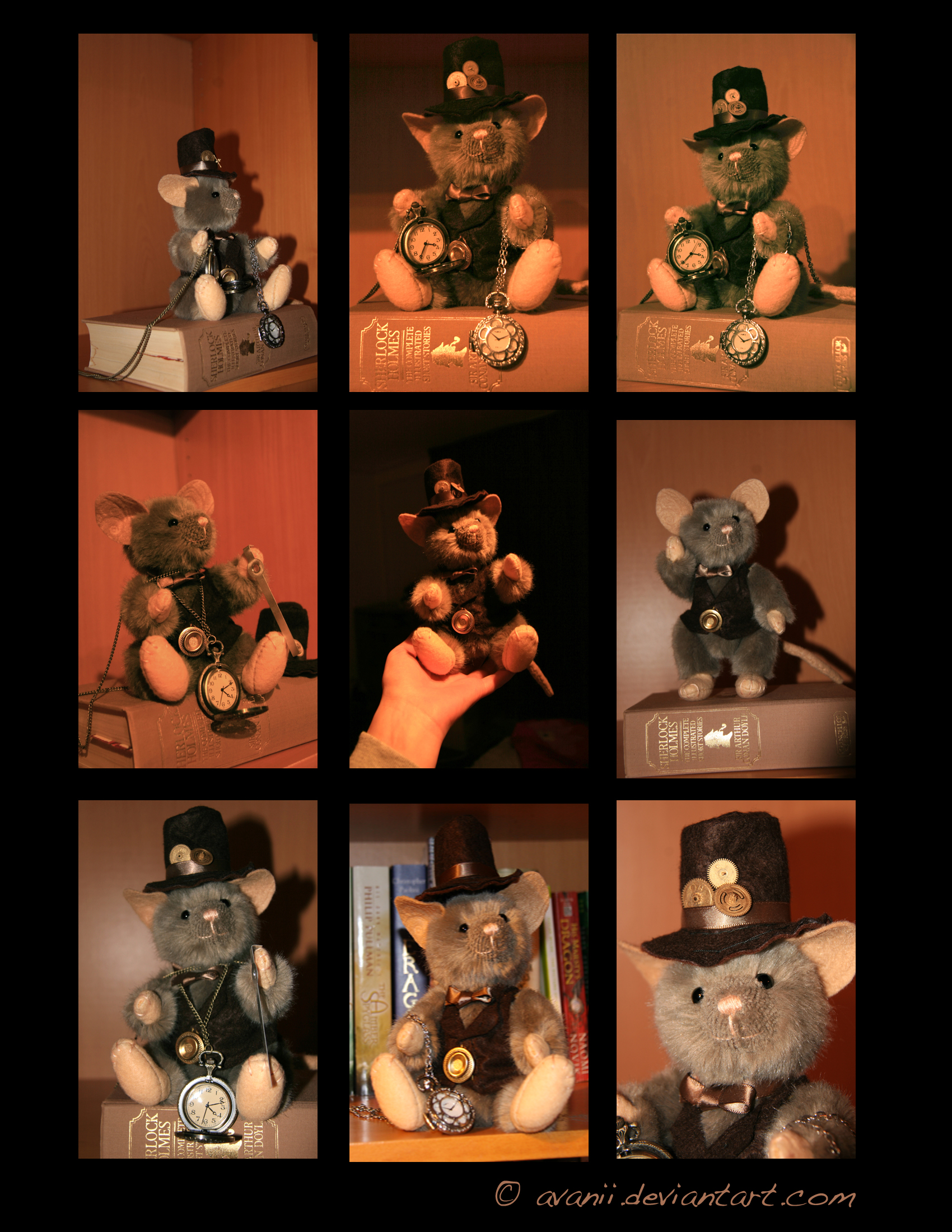 Plushie: Philias the Steampunk Mouse