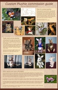 Plushie Commission Guide 2013