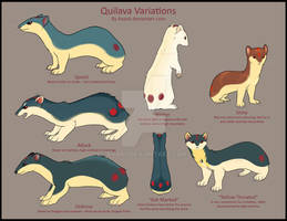 Quilava Variations